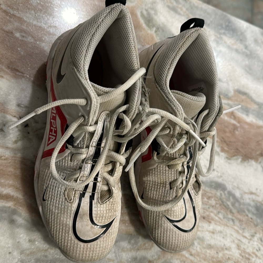 Nike Alpha Menace Pro football & lacrosse cleats size 4.5 youth. Ship asap